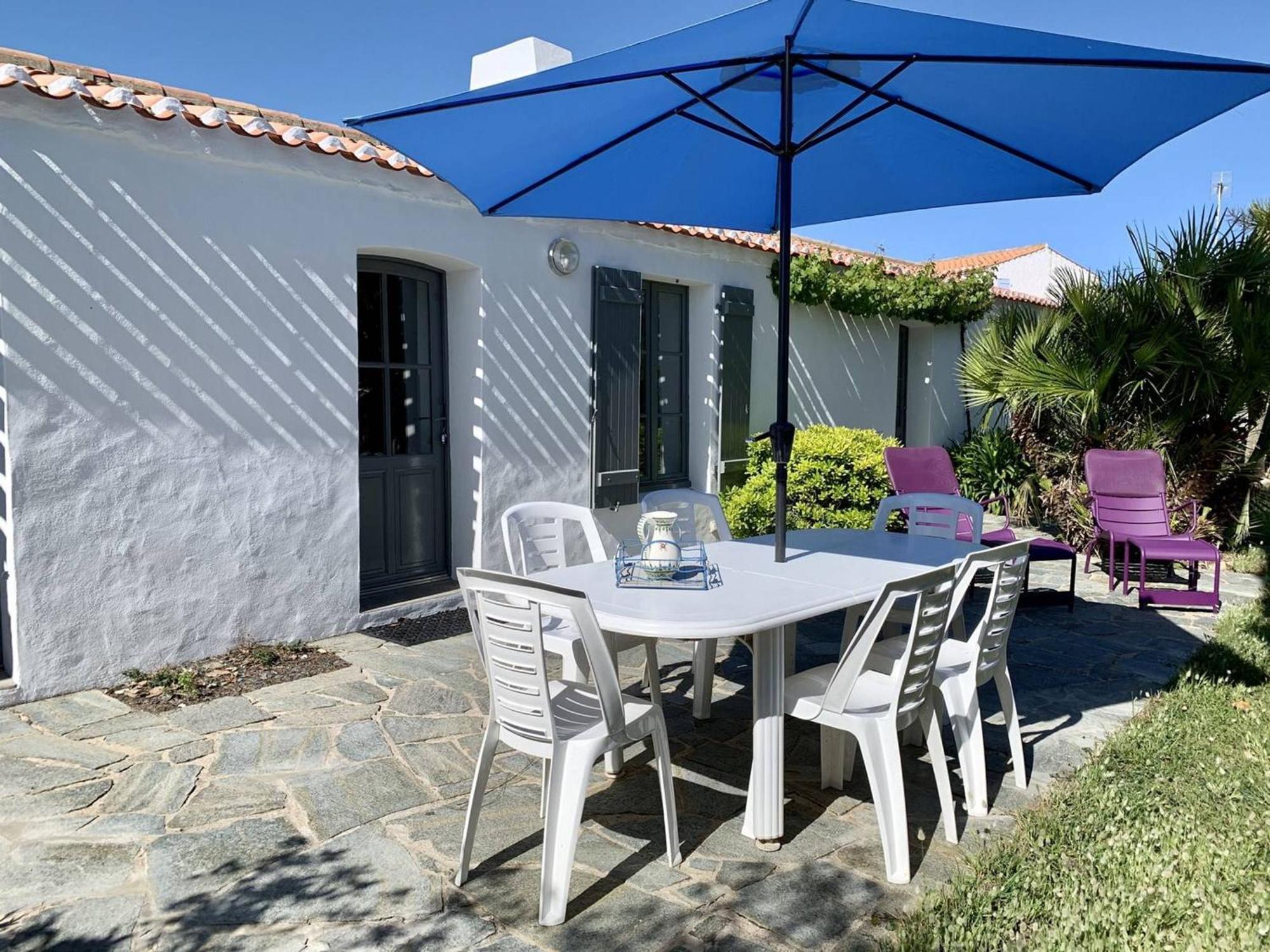 Maison Renovee Pres Plage, 6 Couchages, Terrasse, Bbq, Parking, Internet Inclus - Fr-1-224B-588 Noirmoutier-en-l'Ile Exterior photo
